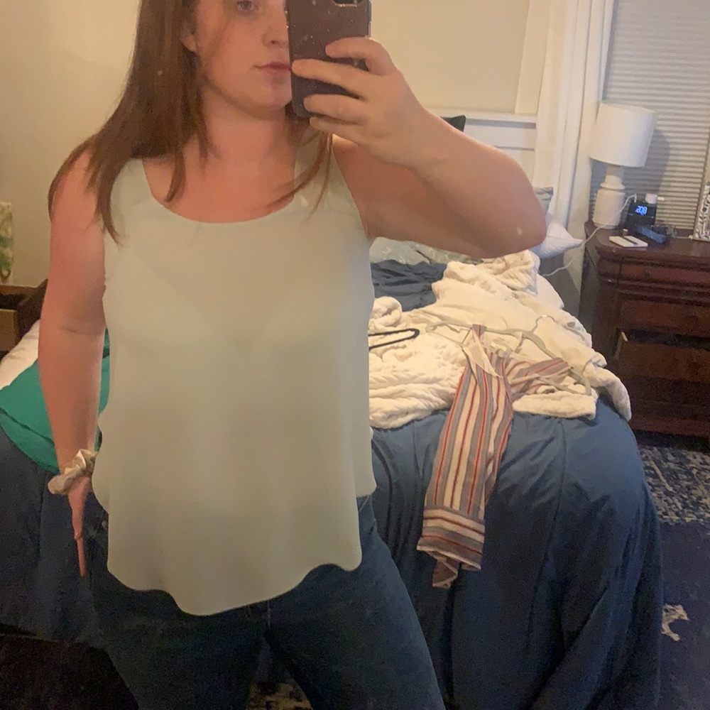 Blouse with beautiful back detail!